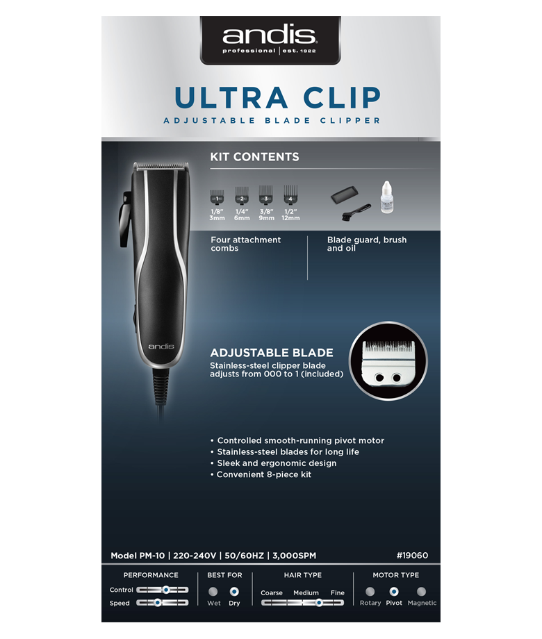 Ultra Clip Adj Blade Clipper Australia adjustable view