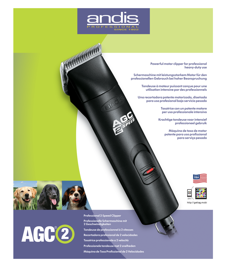 Professional 2 Speed Detach Blade Clipper UK package view