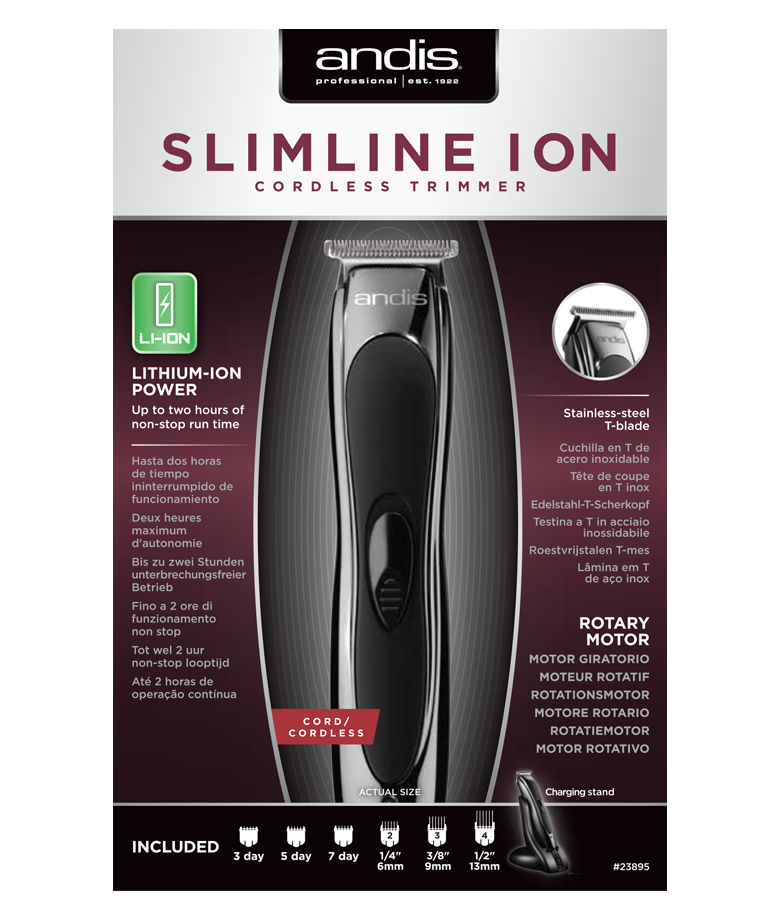 Slimline Ion T Blade Trimmer Global cord