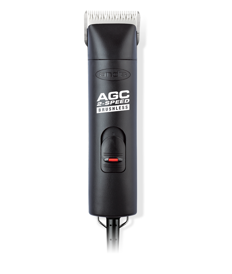 AGC 2 Speed Brushless Detach Blade Clipper Global straight view