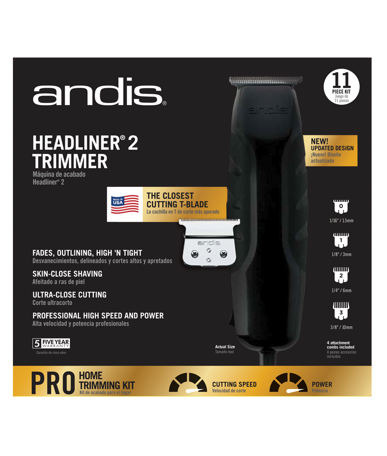 Headliner® 2 11Piece Trimmer Kit ANDIS