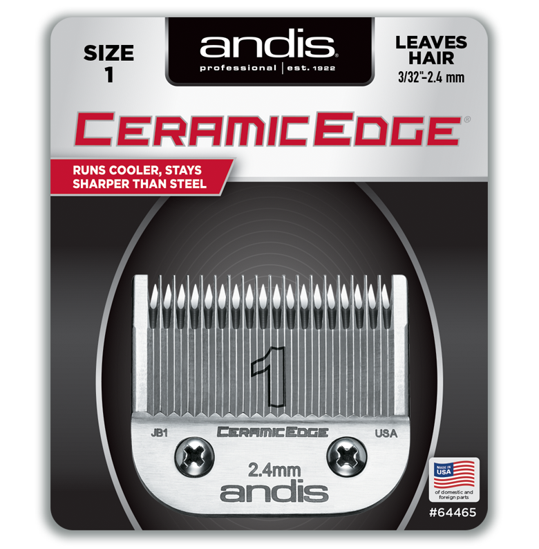 CeramicEdge Detach Blade Size 1 front package view