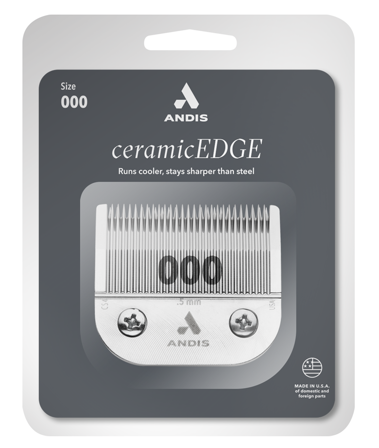 ceramicedge blade size 000 package front
