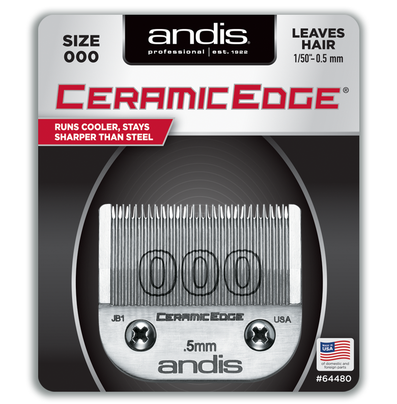 CeramicEdge Detach Blade Size 000 front package view