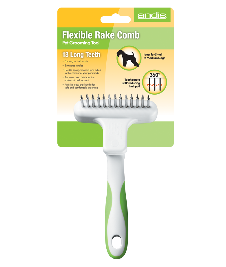 Flexible Rake Comb package view