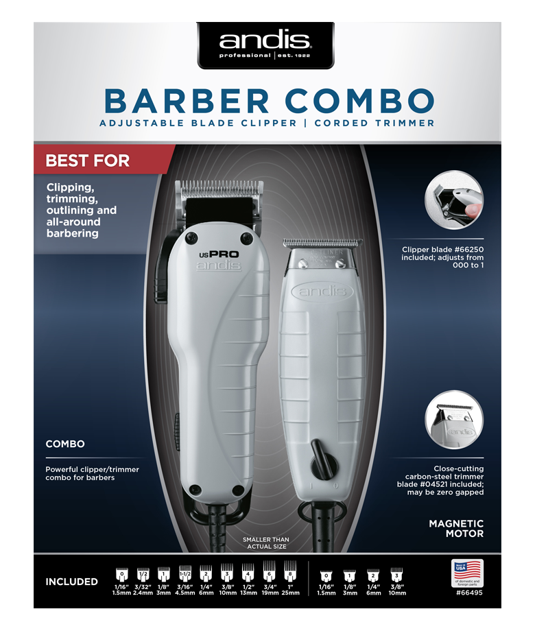 Barber Combo Kit UK package view