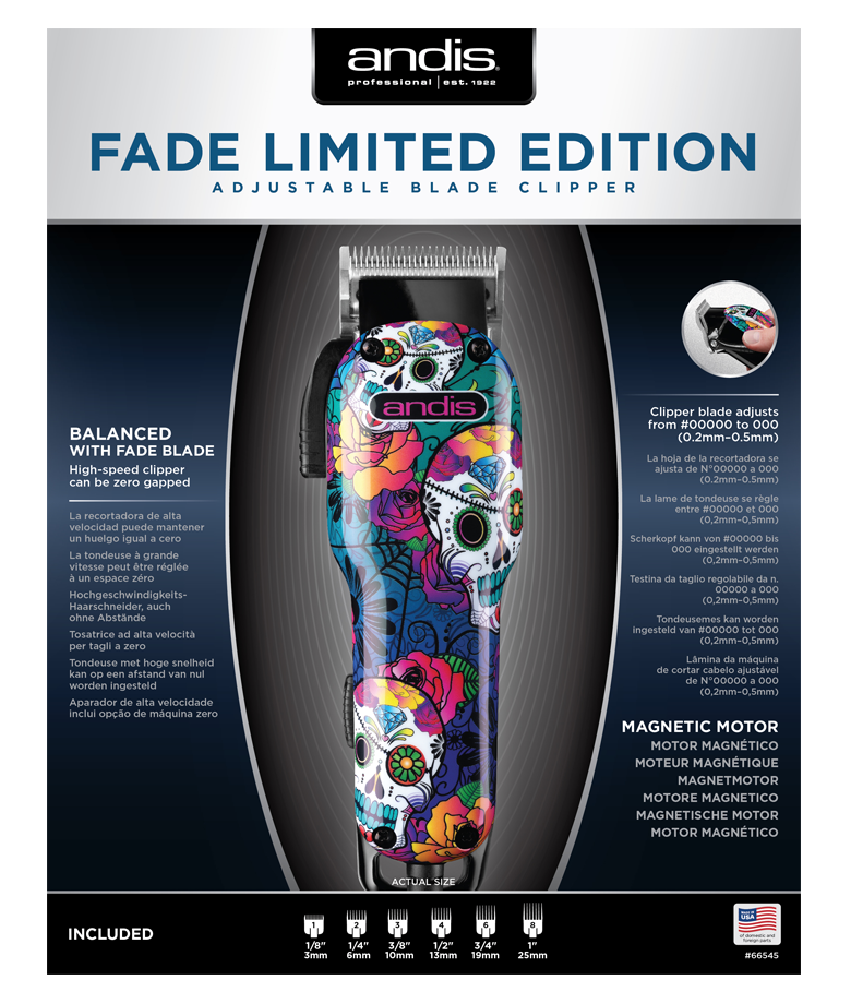 Fade Limited Edition Adj Blade Clipper UK EU adjustable view