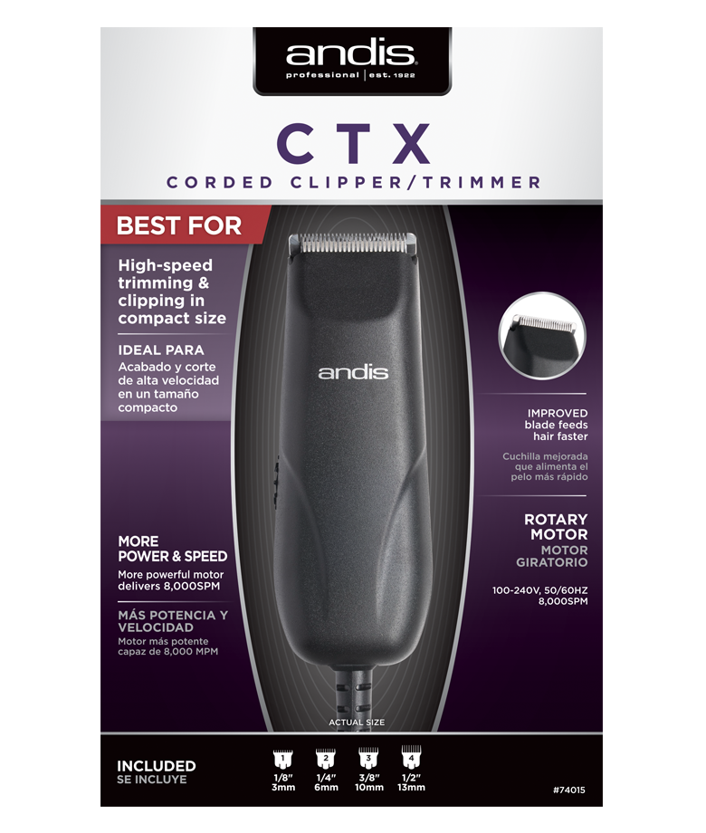 CTX Corded Clipper  Trimmer package view