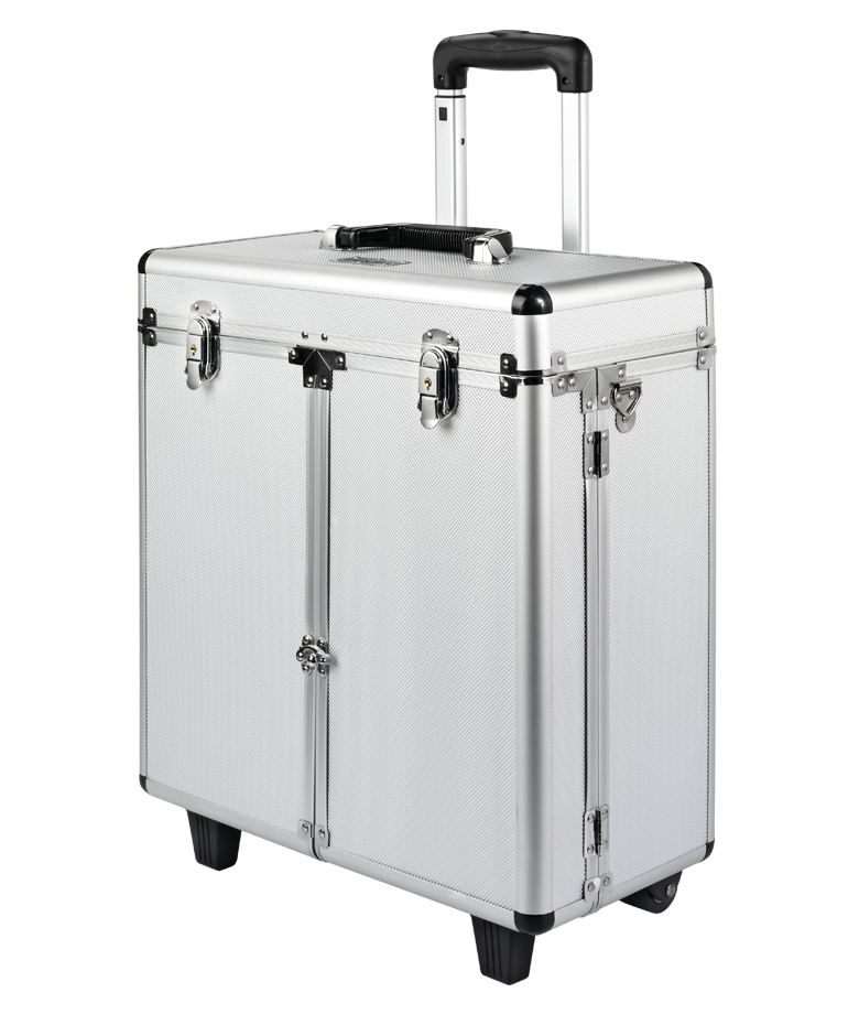Aluminum Grooming Case with Wheels