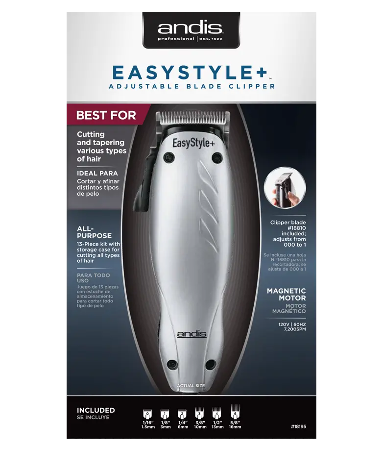 EasyStyle 13 Piece Adj Blade Clipper Kit
