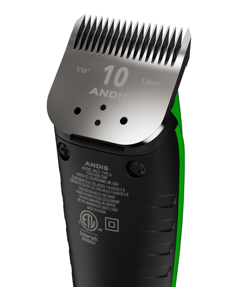 Thumbnail 563035 Easy Clip Versa Clipper Green 10FC blade close-up