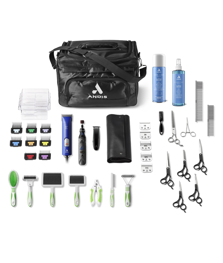 Right Handed Grooming Kit Contents